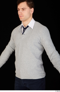  Tomas Salek business clothing dressed grey sweater tie upper body white t shirt 0002.jpg